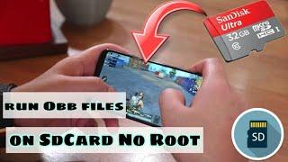 How to Run Obb for any game on SD CARD no Root 2022 |Easy method