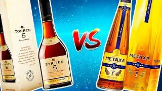 Metaxa 5 vs Torres 5 - Большой Обзор и Сравнение популярных Бренди