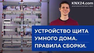 Как устроен щит "Умный дом" для квартиры. Правила сборки. KNX оборудование  ABB, Zennio, Wago.