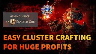 Make MORE Currency from Crafting Cluster Jewels - Path of Exile 3.14 Ultimatum