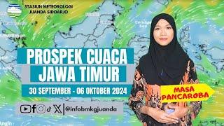 PROSPEK CUACA MINGGUAN JAWA TIMUR (30 SEPTEMBER - 06 OKTOBER 2024)