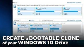 Create A Bootable Clone of your Windows 10 Drive