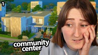 building a *giant* community center in the sims! pt. 1 (Streamed 12/27/24)