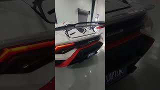 Lamborghini STO idoling!! #goviral #cool #cars #youtubeshorts #lamborghini