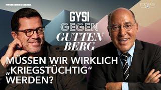 Müssen wir wirklich „kriegstüchtig“ werden? | Gysi gegen Guttenberg