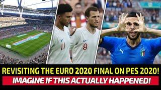 [TTB] REVISITING THE EURO 2020 FINAL ON PES 2020! - JUST IMAGINE IF THIS HAPPENED.. 