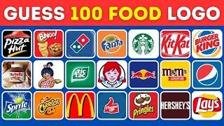 Guess The Logo in 10 Seconds | 100 Famous Logos | Logo Quiz 2025