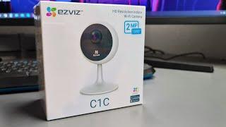 Ezviz C1C 1080p HD Resolution Indoor Wi-Fi Camera Unboxing 4K