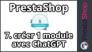 Tuto PrestaShop 8 - Créer un module avec ChatGPT (ép. 7)