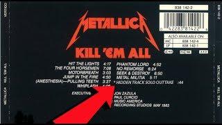 What If KILL 'EM ALL Had a HIDDEN TRACK Solo Outtake?