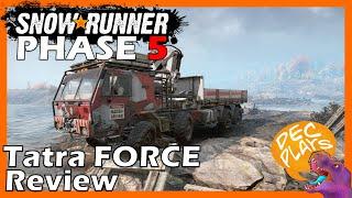 Tatra FORCE - Quick Truck Review! Yay/Nay - Snowrunner Phase 5