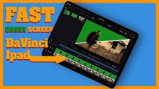 DaVinci Resolve Ipad -How to remove green screen