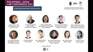 Philippines–Japan Law Conference 2023