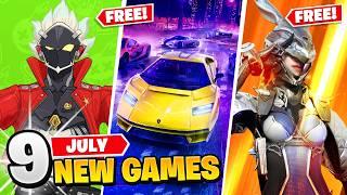 9 New Games July (4 FREE GAMES)