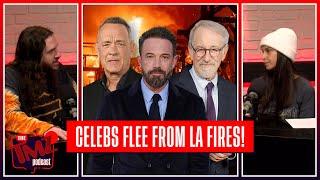 LA Is Burning! Celebs Flee From Their Homes During Wildfire |  The TMZ Podcast