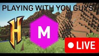 Playing with you guys on Hypixel and more servers