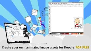 Create your own animated image assets for Doodly for free !!