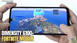 Samsung Galaxy M15 Fortnite Gameplay | Dimensity 6100+