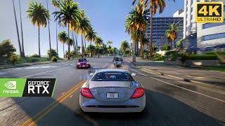 GTA V Ultra Realistic Graphics Looks Like GTA 6 | GTA 5 4K Pc Gameplay