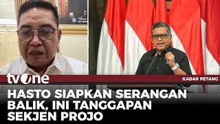 Hasto Bakal Mengumbar Video Skandal Korupsi Pejabat Negara, Jokowi Terseret? | Kabar Petang tvOne