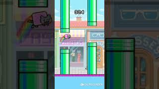 "Flappy Nyan" 583 points (movie for person of leisure)