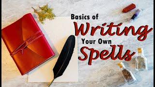Basics of Writing Spells For Beginners || Simple Witchy Things #pagan #witch #magic