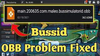 How To Set Up Obb File In Bus Simulator Indonesia Mod Bussid Obb Problem Fixed