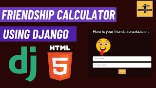 friendship calculator using django