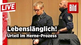 Herne-Killer vor Gericht – Lebenslang für Marcel Hesse | BILD live 31.01.2018