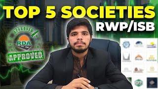 "Top 5 Best Housing Societies in Islamabad & Rawalpindi | NOC Approved | RDA | Latest Updates "