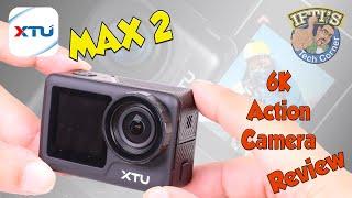 XTU MAX 2 Dual Screen Action Camera - REVIEW & SAMPLE FOOTAGE