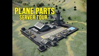 Plane Parts - Fighters - Jets - Bombers - Helicopters -  Server Tour - Space Engineers