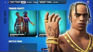 IT'S HAPPENING!!! TRAVIS SCOTT RETURNS TO FORTNITE ON MANY DATES!! Travis scott come back item shop