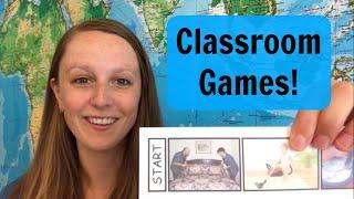 Present Progressive Classroom Games