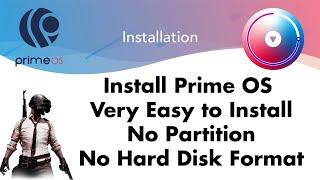 Install PRIME OS - Android X86 - PLAY PUBG ON ANY LAPTOP OR PC (WINDOWS 10 & 8.1) 2020 (Dual Boot)