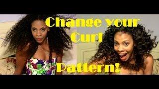 Change the Curl Pattern of Hair Extensions without Heat