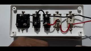 How To Make Electric Extension Board wiring