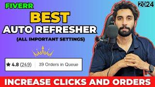 Fiverr auto refresh extension 2024 | Browser setting for Fiverr | Auto refresher settings for fiverr