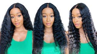 BEGINNER FRIENDLY GLUELESS 5X5 HD LACE WIG INSTALL ft LUVME HAIR - BOHEMIAN CURLY WIG