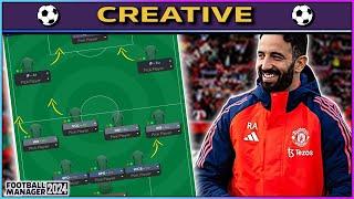 AMAZING Ruben Amorim Tactic | Football Manager 2024 |