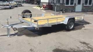 QSA Aluminum Utility Landscape Trailer 2990# GVW QSA7210SIMP-B-030 717-220-4220 Best Choice Trailers