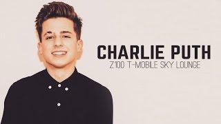 Charlie Puth in the T-Mobile Sky Lounge