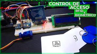 ⭐REALIZA TU CONTROL DE ACCESO RFID Y BIOMÉTRICO CON ARDUINO⭐⭐