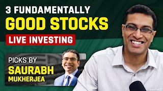 Buying these stocks (which are also in Saurabh Mukherjea's portfolio!) #LiveInvesting