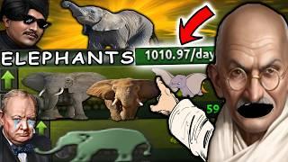 Can ELEPHANTS Only Win HOI4?