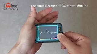 LOOKEE® Personal ECG EKG Heart Monitor to Detect Cardiac Abnormalities-Demo