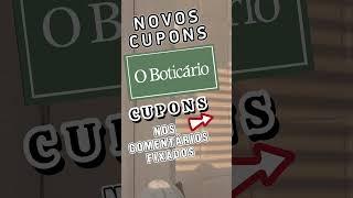 CUPOM DE DESCONTO O BOTICÁRIO! GANHE R$ 20 OFF CUPOM BOTICARIO DESCONTOS E OFERTAS #boticario