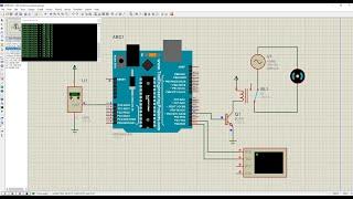 Simulasi Automatic Fan Arduino dengan Sensor Temperature di Proteus (Penjelasan Rinci)