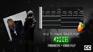 How natecxo makes WAVY beats for CHE + FREE FLP (FL Studio Tutorial)