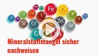 Vollblutanalyse - zum Nachweis eines Mineralstoffmangels von Kalium, Eisen, ZInk, Magnesium, Selen